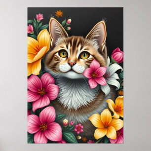 Feline in Vollblut Poster