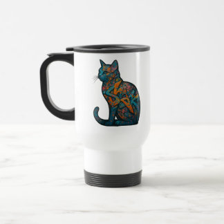 Feline Inferno Reisebecher