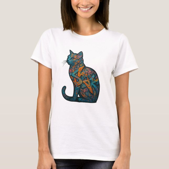 Feline Inferno T-Shirt (Vorderseite)
