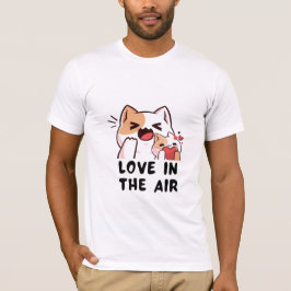 Feline Love Floating T-Shirt
