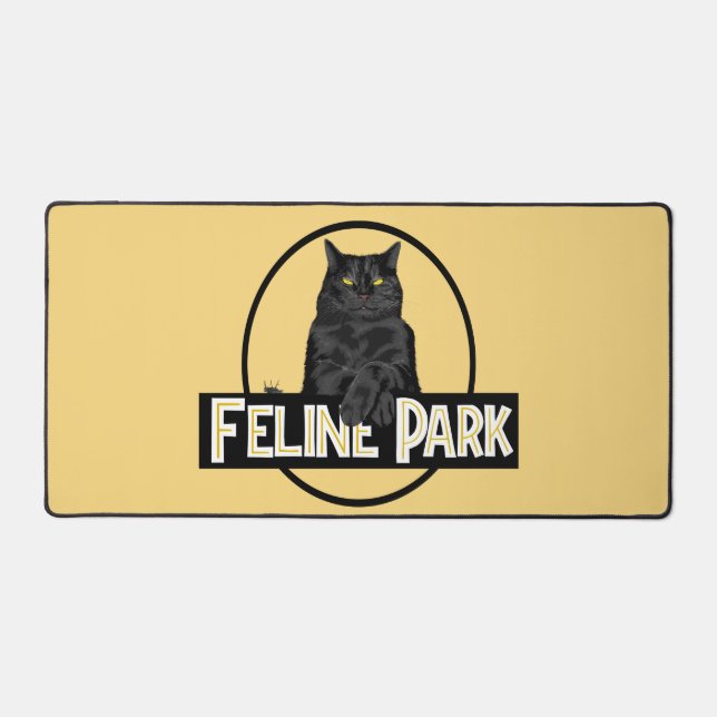 Feline Park Schreibtischunterlage (Vorderseite)