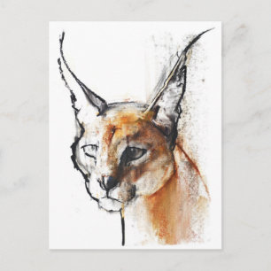 Feline Postkarte