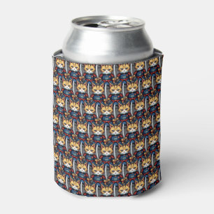 Feline Samurai Warrior Dosenkühler