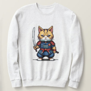 Feline Samurai Warrior Sweatshirt
