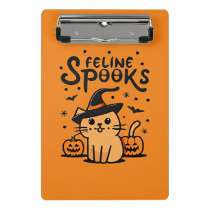 Feline Spooks Mini Klemmbrett