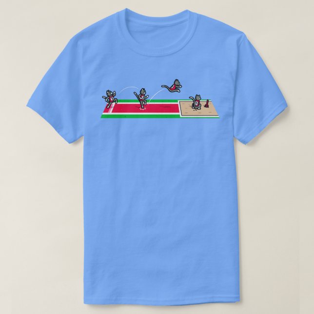 Feline Triple Jump T-Shirt (Design vorne)