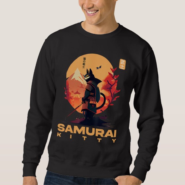 Feline Wonders The Rise of Samurai Kitty Sweatshirt (Vorderseite)