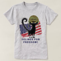 FELINEN FÜR FREIHEIT, Patriotische Katze in Armeeh