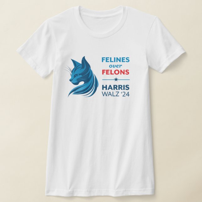 Felines au-dessus du T-shirt Felons Harris 24 (Poser)