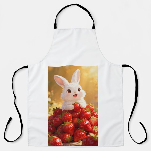 Feline's Feast Premium Katzenfutter Grafik T-Shirt Schürze (Vorderseite)