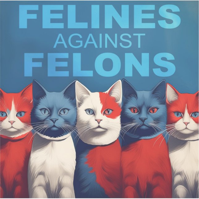 Felines gegen Felsen Sticker (Vorderseite)