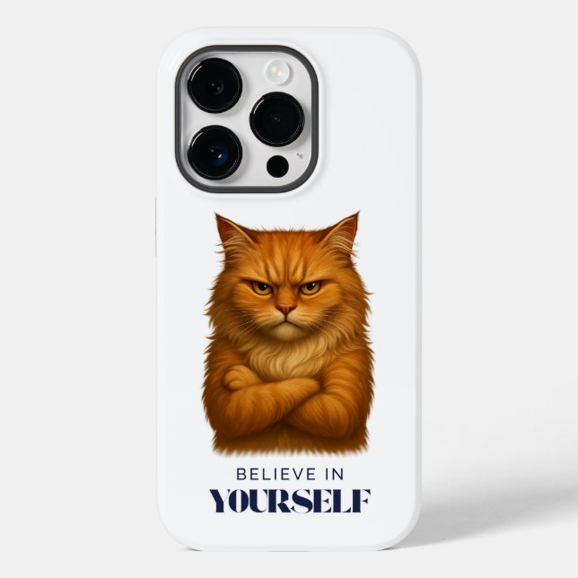 Felines Vertrauen Case-Mate iPhone 14 Pro Hülle (Rückseite)