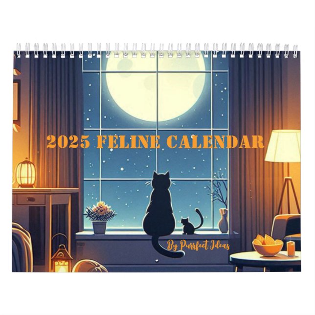 Felinischer Kalender 2025 (Titelbild)