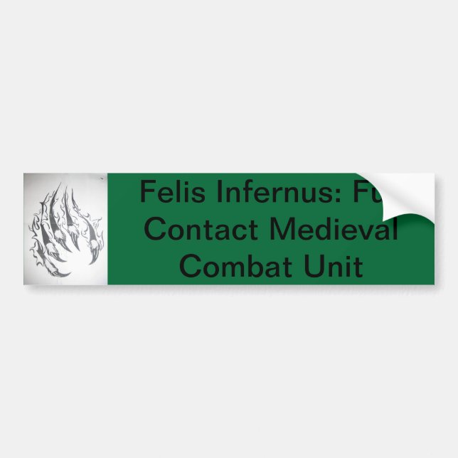 Felis Infernus Dagorhir Autoaufkleber (Vorne)