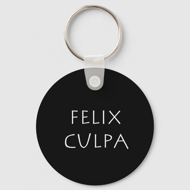Felix culpa schlüsselanhänger (Vorderseite)