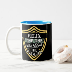 Felix Der Eine Der Mythos Die Legende Zweifarbige Tasse