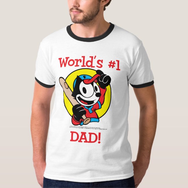 Felix le T-shirt de sonnerie de fête des pères de (Devant)