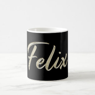 Felix Name whitegold Tasse de thé
