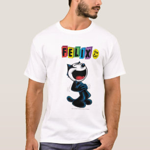 Felix riant le T-shirt de chat