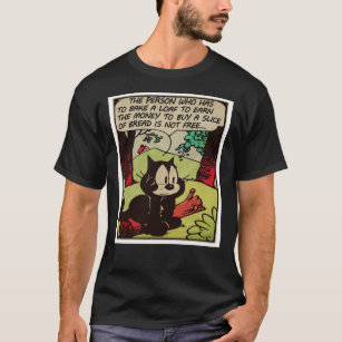 Felix the Anarchist Art Print T-Shirt