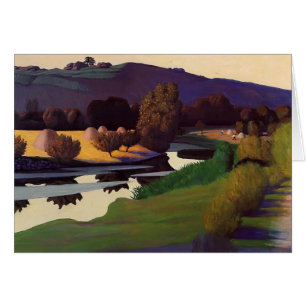 Felix Vallotton - Abend auf der Loire