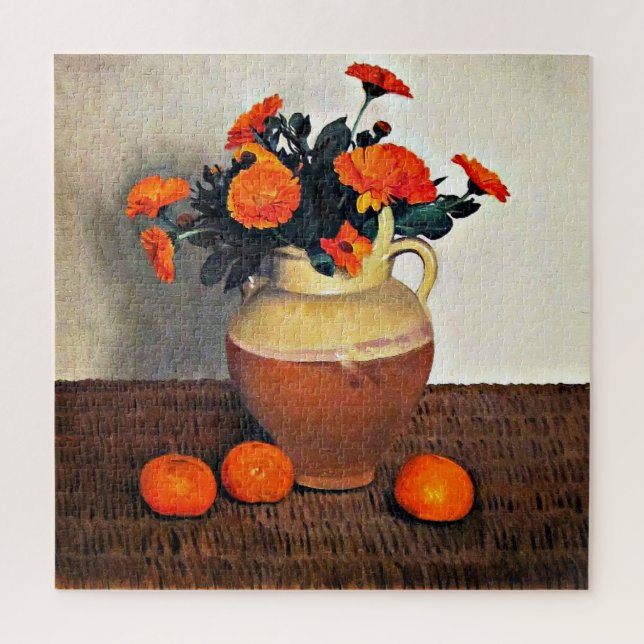 Felix Vallotton art, Marigolds und Mandarinen (Vertikal)
