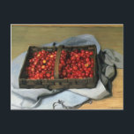 Felix Vallotton - Korb der Kirschen Postkarte<br><div class="desc">Dieses Meisterwerk des Magischen Realismus mit dem Titel "Der Korb der Kirchen" wurde 1921 vom berühmten Maler Felix Vallotton mit Öl auf der Leinwand hergestellt.</div>