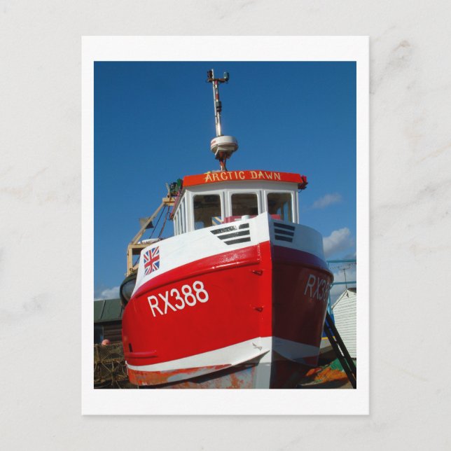 Felixstowe-Boot Postkarte (Vorderseite)