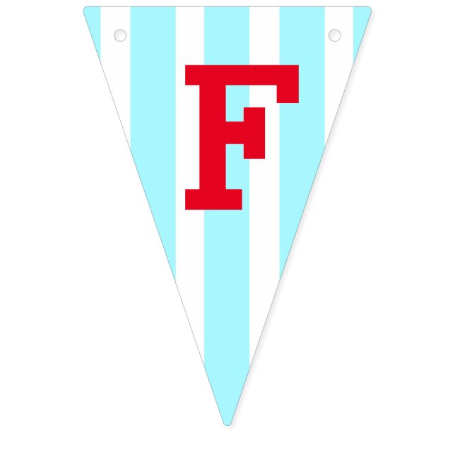 Feliz Cumpleaños - Flaggenflagge des blauen Wimpelkette (Erste Fahne)