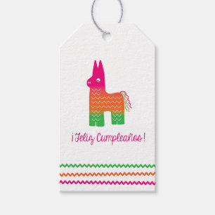 Feliz Cumpleanos Geschenk-Umbau Geschenkanhänger