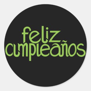 Feliz Cumpleaños Limone Aufkleber