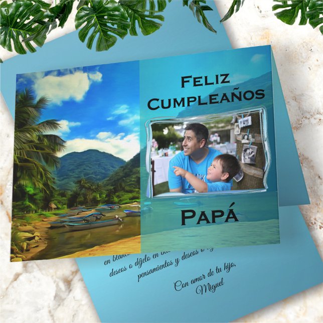 Feliz Cumpleaños Papá Mismaloya River 0344 Karte (Von Creator hochgeladen)