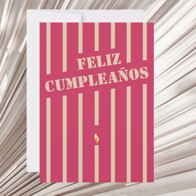 Feliz cumpleaños spanische Geburtstagskarte (Von Creator hochgeladen)
