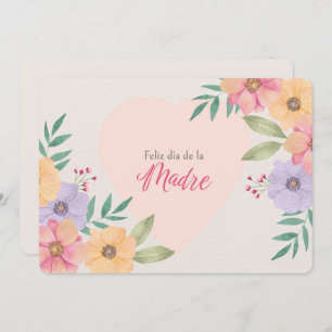 Feliz Dia De La Madre  Feiertagskarte