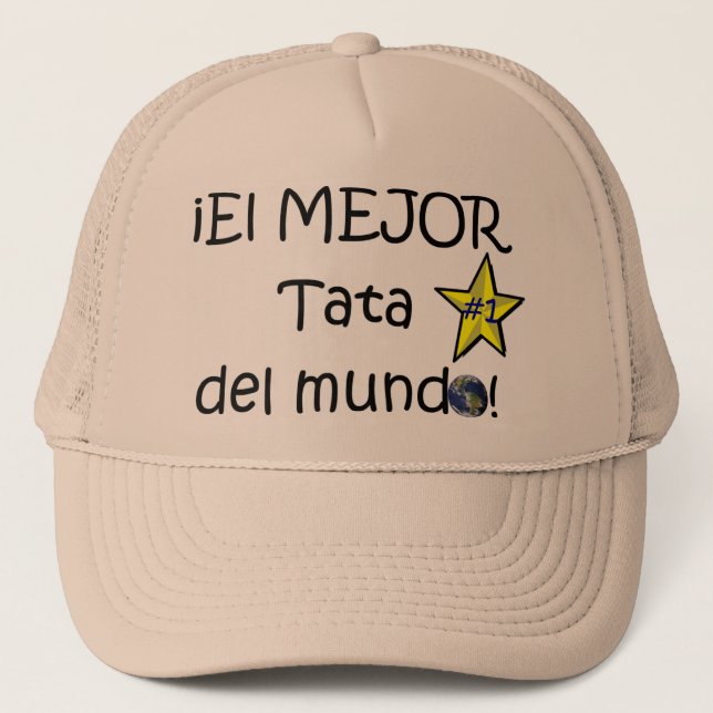 ¡ Feliz Día Del Padre - Para-EL mejor! Truckerkappe (Vorderseite)