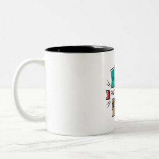 feliz dia del padre zweifarbige tasse