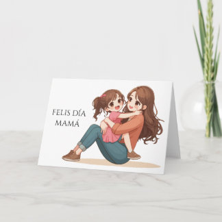 Feliz día mamá karte