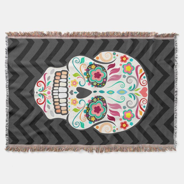 Feliz Muertos - festliche Decke (Vorderseite)