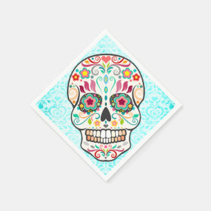 Feliz Muertos - festlicher Serviette