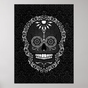 Feliz Muertos - festliches Poster