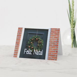 Feliz Natal, Carte de Noël portugaise