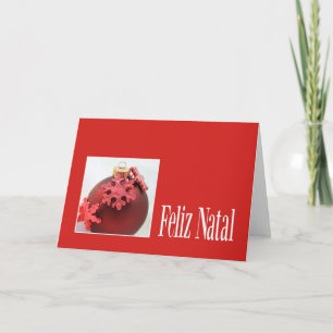 Feliz Natal - Carte de Noël portugaise
