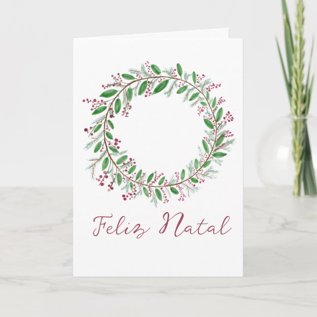 Feliz Natal, Portugal - Weihnachten (Vorderseite)