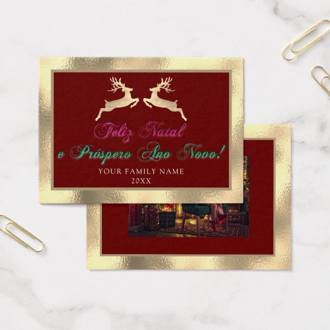 Feliz Natal Próspero Anno Nuovo Photo Royal (Bureau)