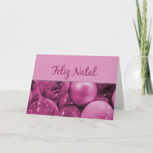 Feliz Natal Weihnachtsschmuck Feiertagskarte