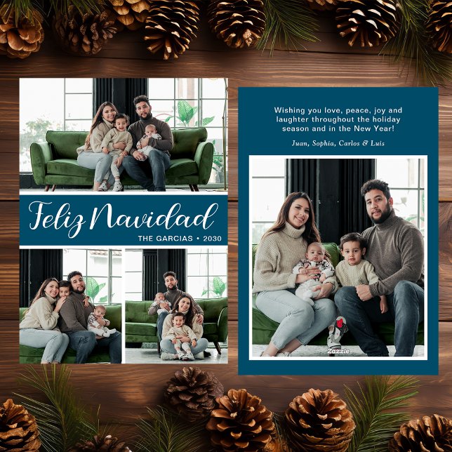 Feliz Navidad 4 Foto Ferienwohnungskarte Feiertagskarte (Von Creator hochgeladen)
