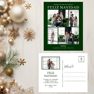 Feliz Navidad 5 Foto Feiertagspostkarte