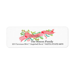 Feliz Navidad, Aquarellweihbanner