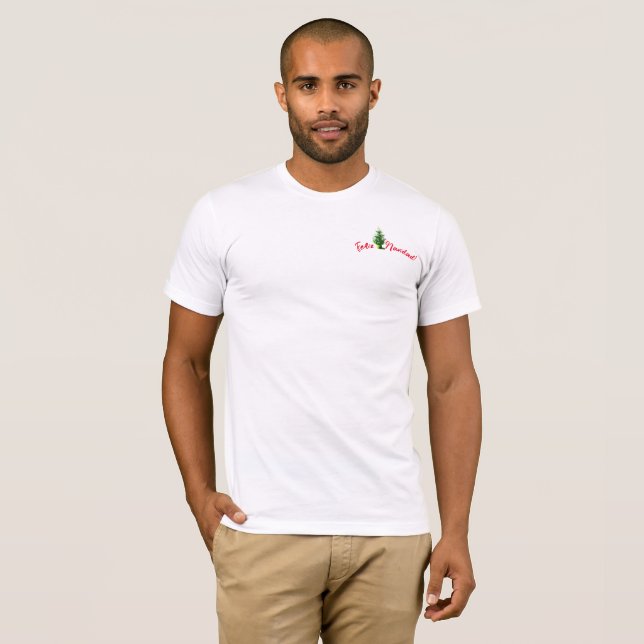 Feliz Navidad! arbol de navidad T - Shirt (Vorne ganz)