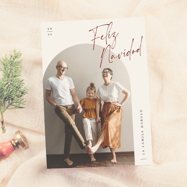 Feliz Navidad Arch Foto Weihnachten (Von Creator hochgeladen)